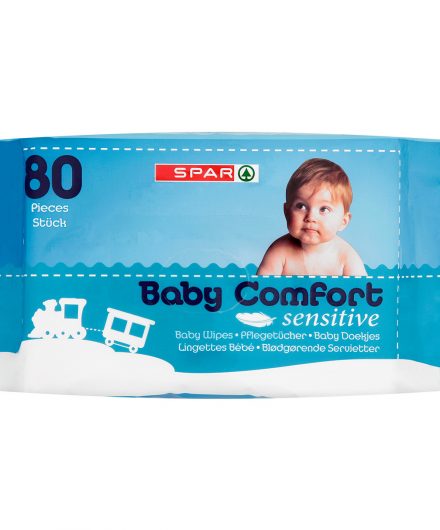 SPAR Baby Wipes 80 pcs