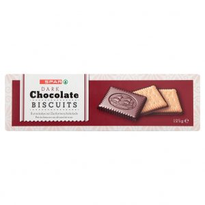 SPAR Chocolate Biscuits dark 125g
