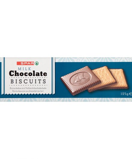 SPAR Chocolate Biscuits milk 125g