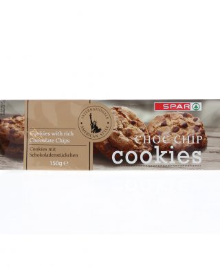 SPAR Chocolate Chip Cookies 40% 150g