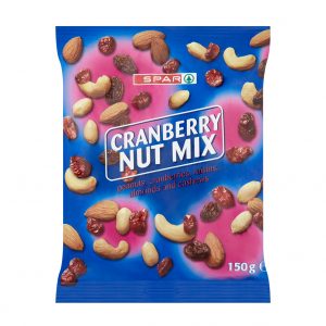 SPAR Cranberry Nut Mix 150g