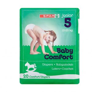 SPAR Diapers Junior 12-25 Kg Size 5, 20 pcs