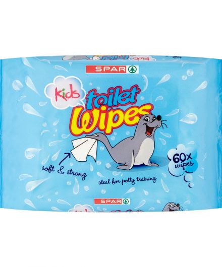SPAR Kids Wipes 60 pcs
