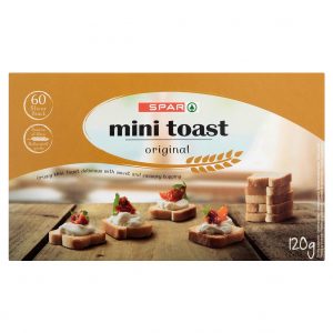 SPAR Mini Toast Original 120g