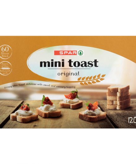 SPAR Mini Toast Original 120g
