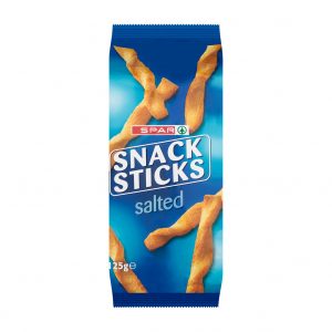 SPAR Snack Sticks Salt 125g