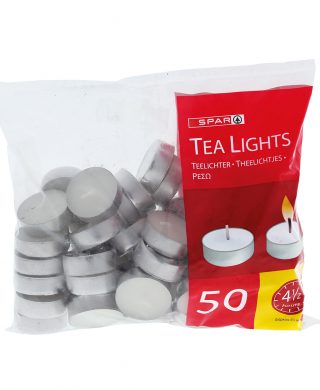 SPAR Tea Lights 50 pcs