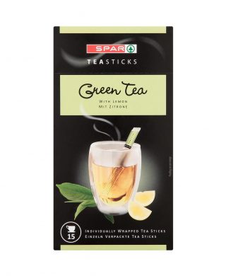 SPAR Tea Sticks Green Tea with Lemon 15x