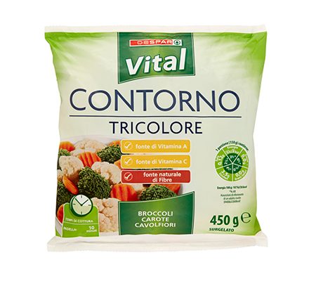 Contorno Tricolore 450g – 12 pz per cartone