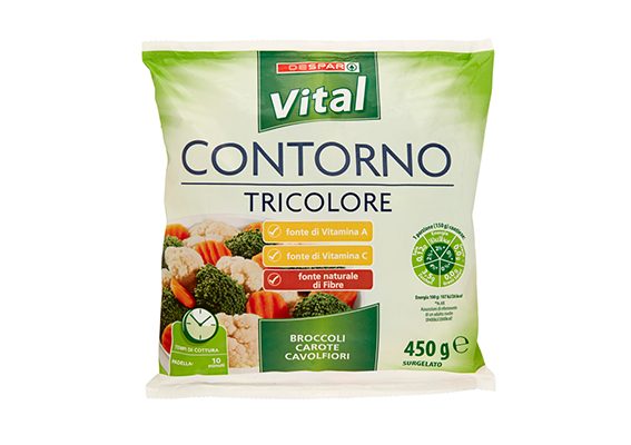 Contorno Tricolore 450g – 12 pz per cartone